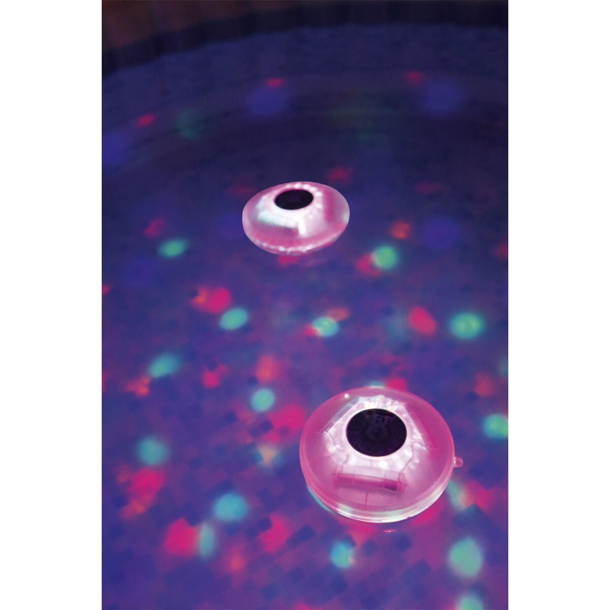 Floating solar light for swimming pools Bestway Ø 14 cm (1 Unit)-4