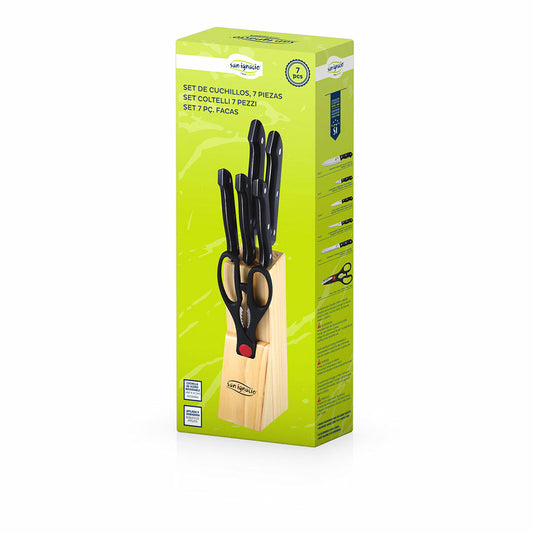 Set of Kitchen Knives and Stand San Ignacio Dresde SG-4161-1