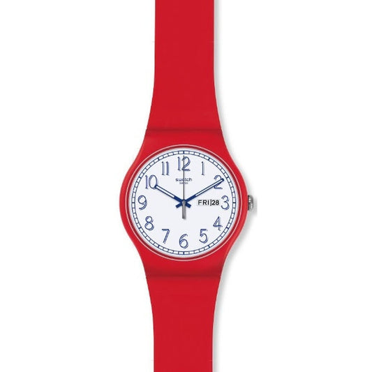 Unisex Watch Swatch RED ME UP (Ø 41 mm)-0