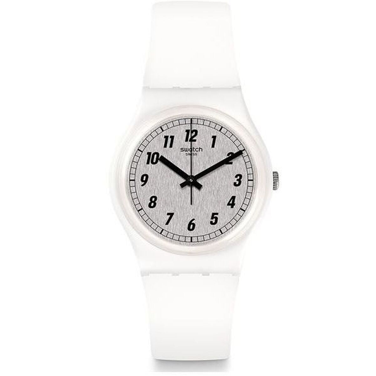 Unisex Watch Swatch SOMETHING WHITE (Ø 34 mm)-0