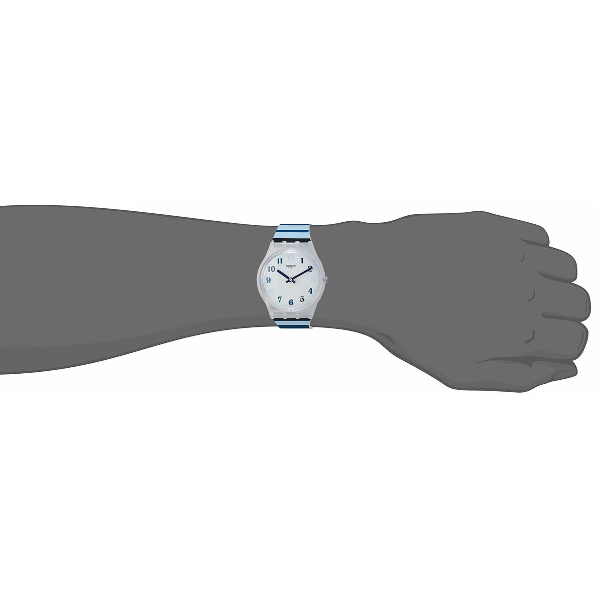 Ladies' Watch Swatch NIGHT SKY (Ø 34 mm)-2