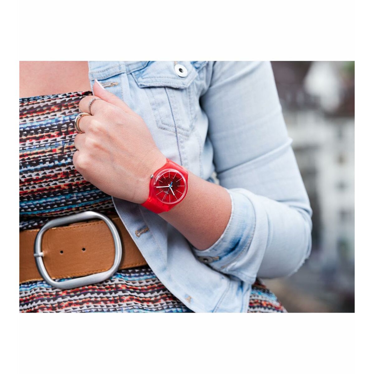 Men's Watch Swatch (Ø 41 mm)-2