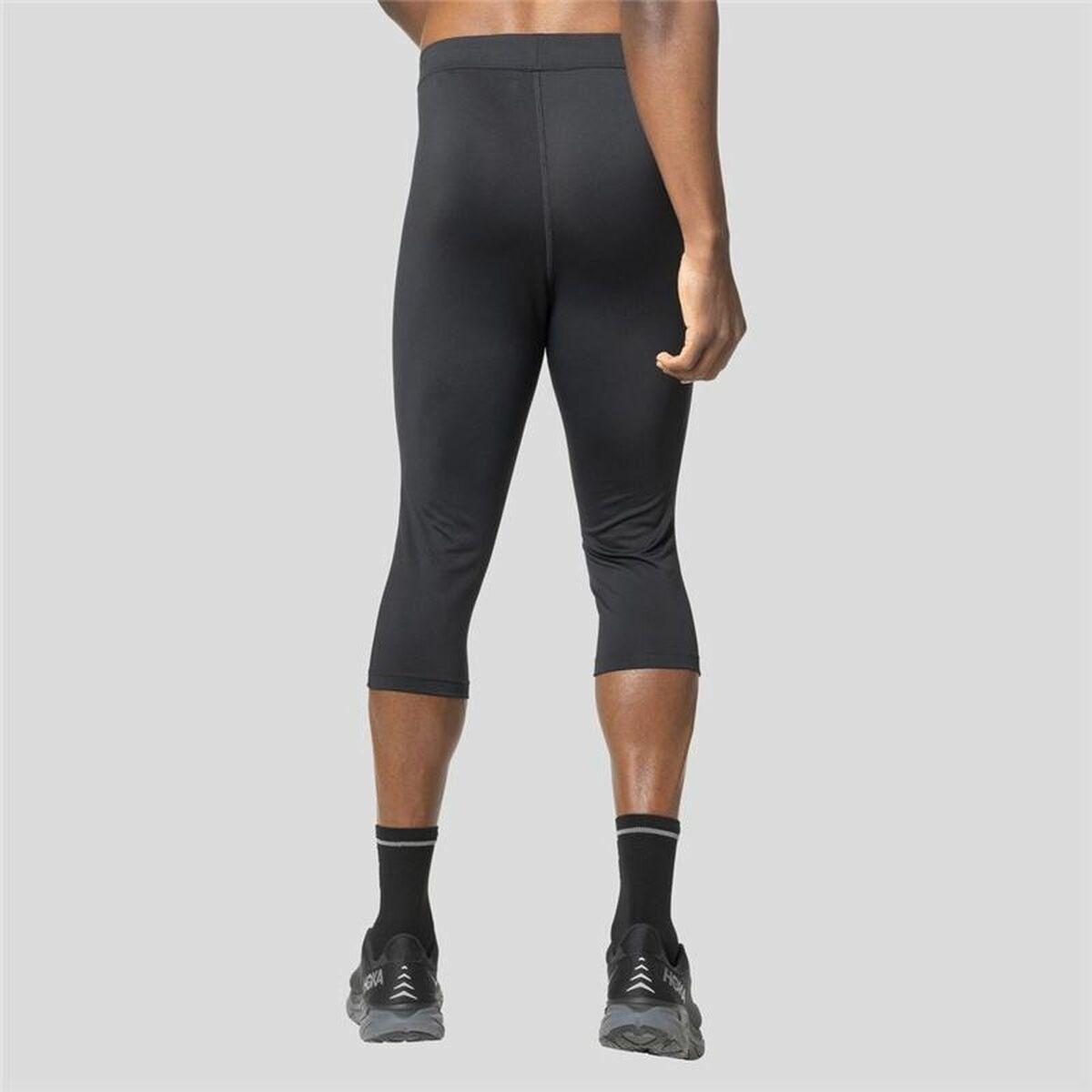 Sports Leggings for Men Odlo Essential Black-3