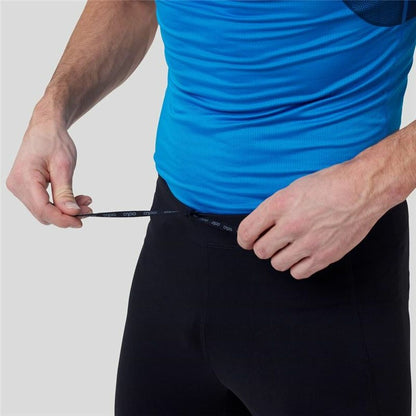 Sports Leggings for Men Odlo Essential Black-1