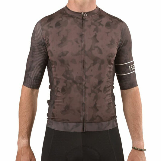 Cycling jersey Hemon Prestiggio Brown-0