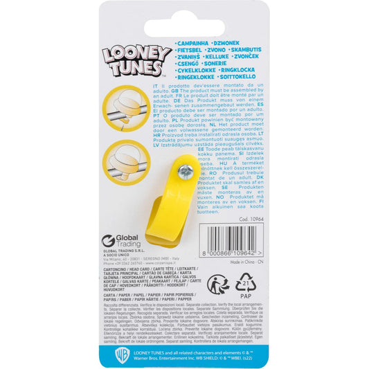 Children's Bike Bell Looney Tunes CZ10964 Yellow-1