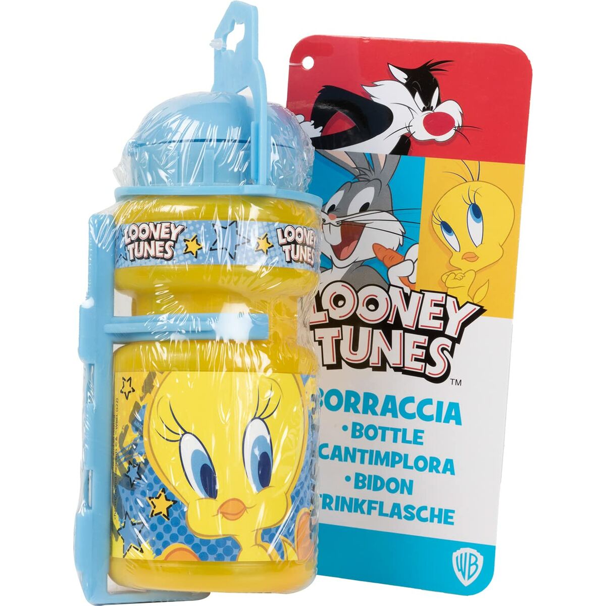 Children's Bike Bottle Looney Tunes CZ10968 Yellow 350 ml-2