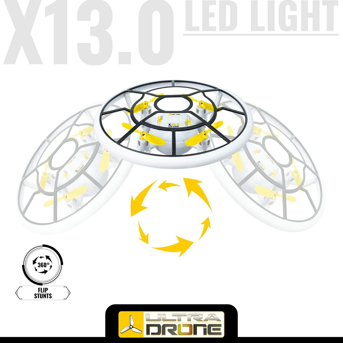 Remote control drone Mondo Ultradrone X13 LED Light-2