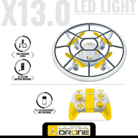 Remote control drone Mondo Ultradrone X13 LED Light-1
