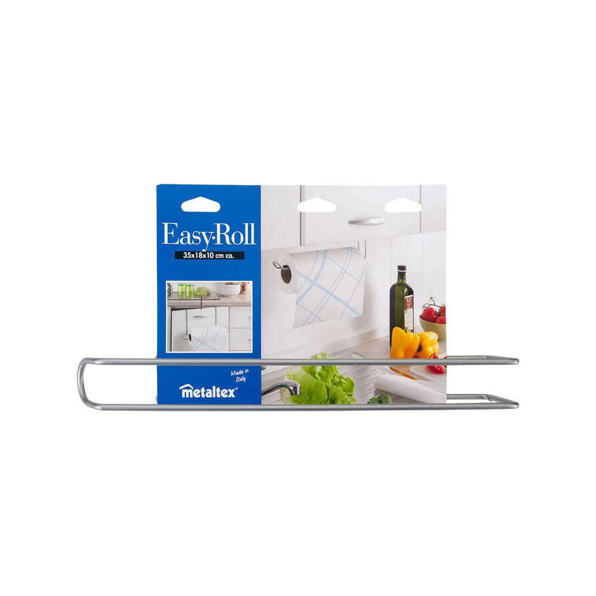 Kitchen Paper holder Metaltex Easy-Roll (35 x 18 x 10 cm)-2