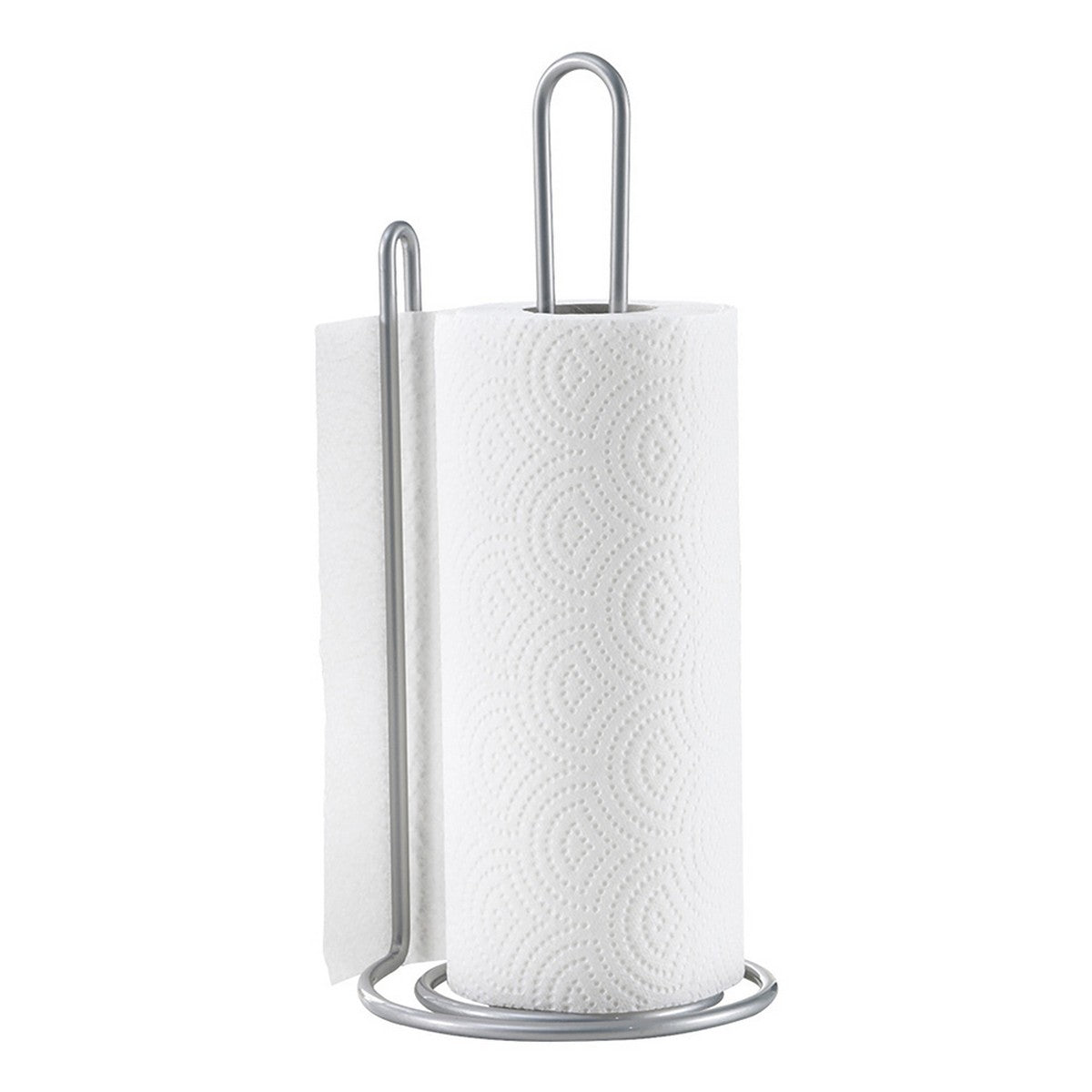 Kitchen Paper holder Metaltex My-Roll Metal ø15 x 32 cm Spiral-4