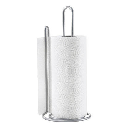 Kitchen Paper holder Metaltex My-Roll Metal ø15 x 32 cm Spiral-4