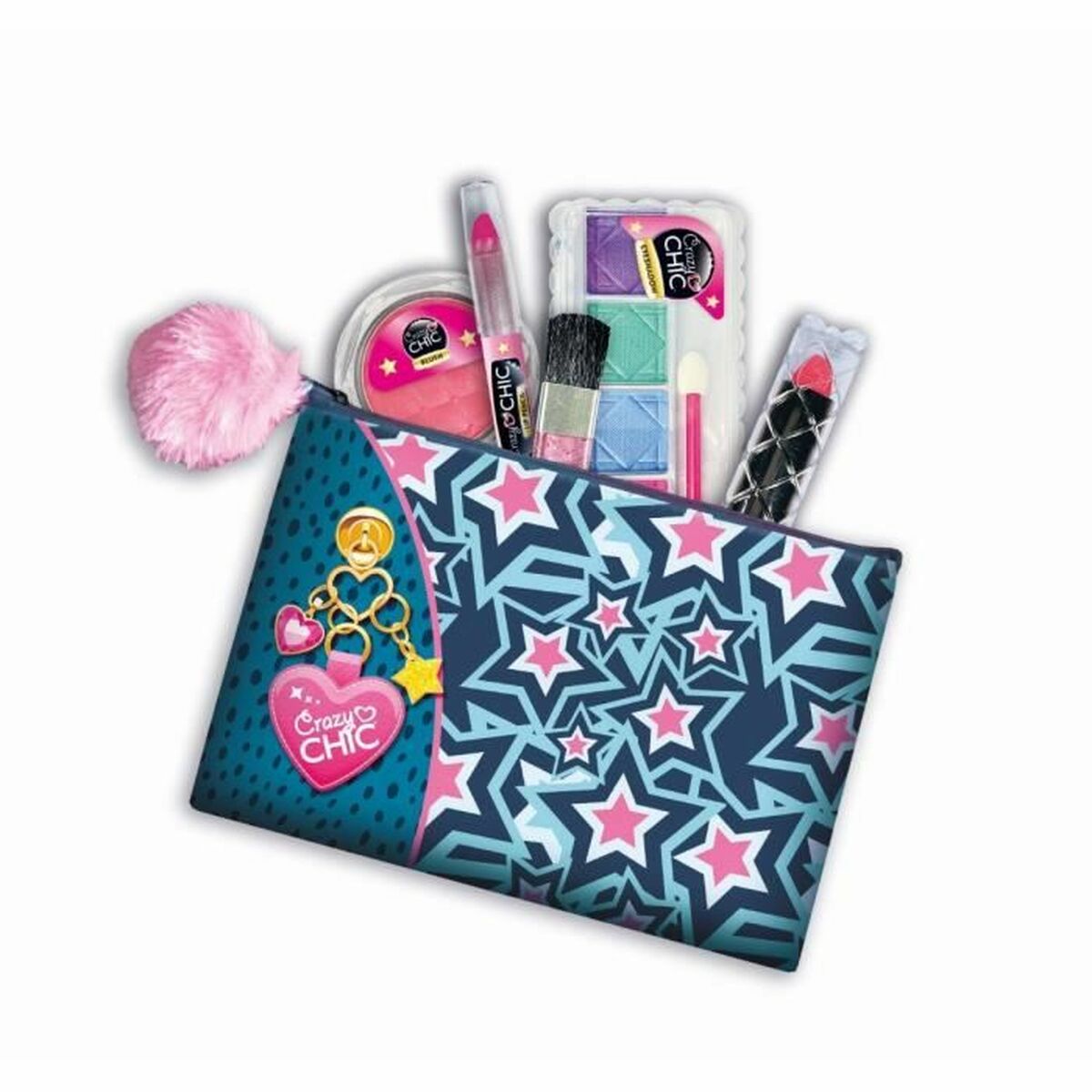 Children's Make-up Set Clementoni Crazy Chic Multicolour-0