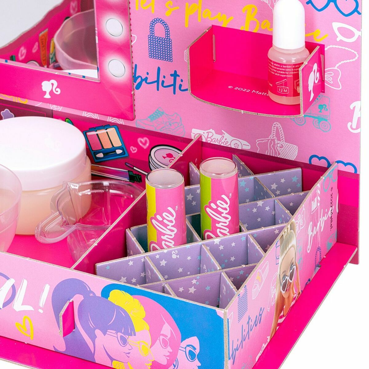 Make-up kit Lisciani Giochi Barbie 15 Pieces Lipstick-5