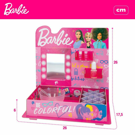 Make-up kit Lisciani Giochi Barbie 15 Pieces Lipstick-1