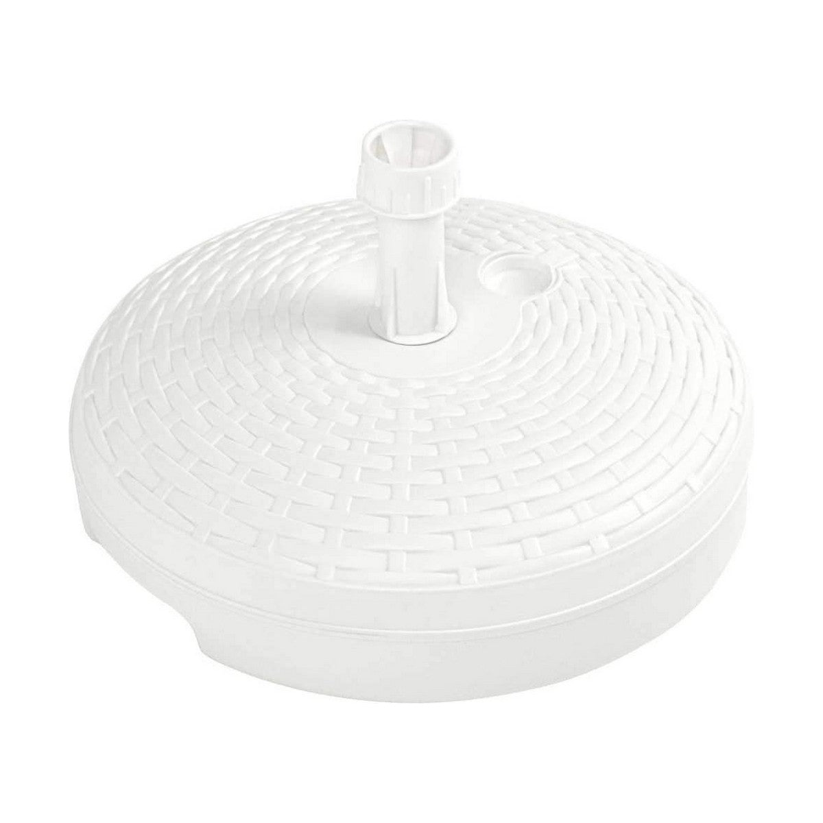 Base for beach umbrella IPAE Progarden 20 L White polypropylene 45 x 15 cm-1