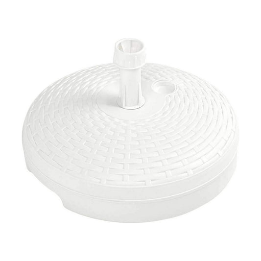 Base for beach umbrella IPAE Progarden 20 L White polypropylene 45 x 15 cm-1