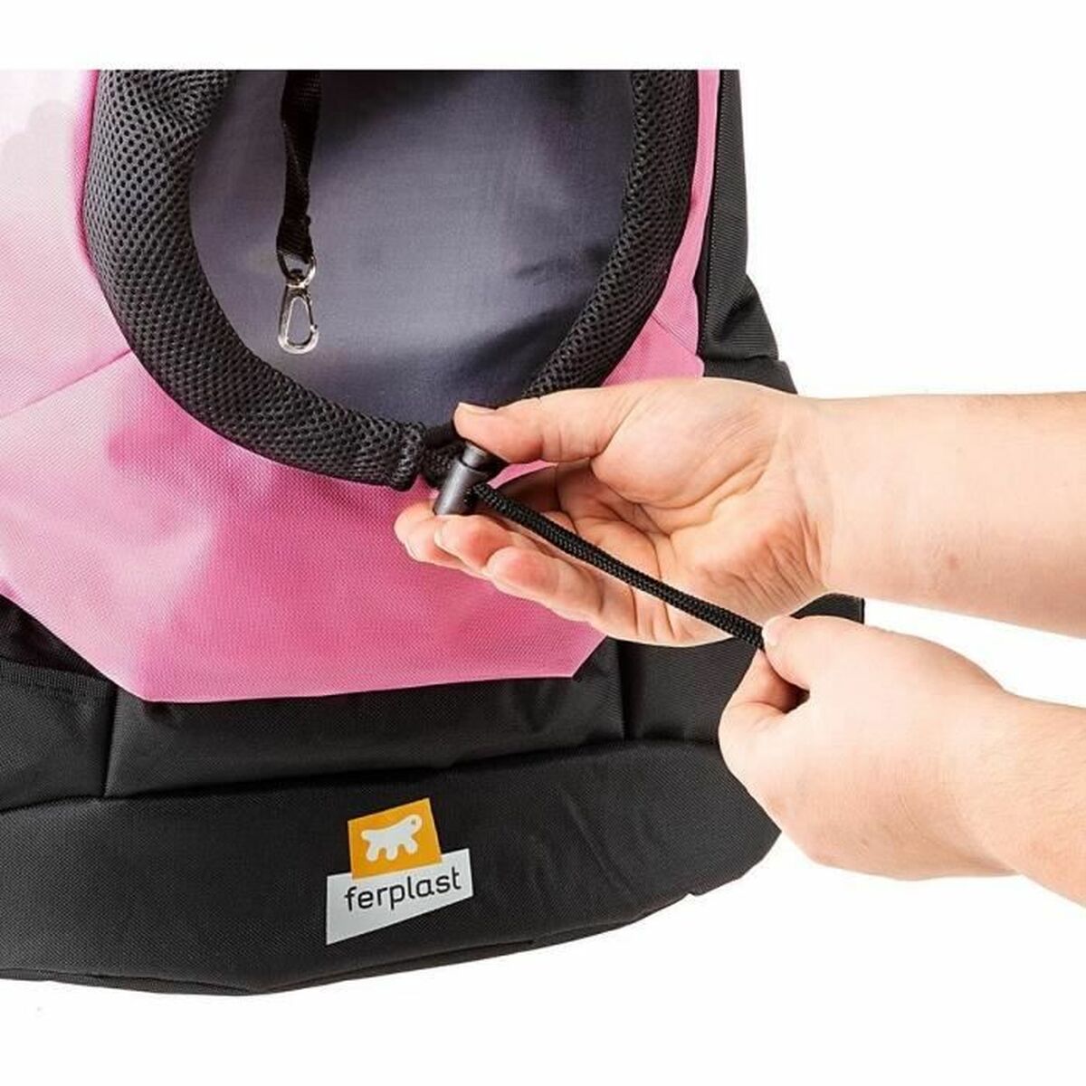 Pet Backpack Ferplast Pink-1