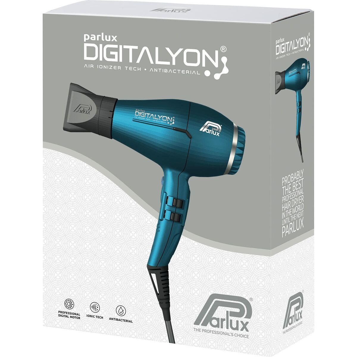 Hairdryer Parlux Digitalyon Blue 2400 W-1