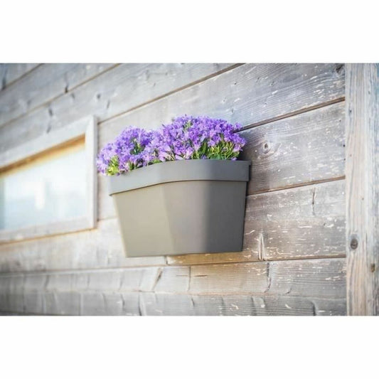 Self-watering flowerpot Garden ID Taupe-1