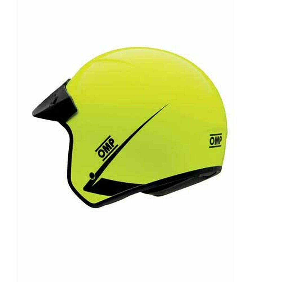Helmet OMP star Yellow White S-2
