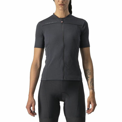 Cycling jersey Castelli Anima 3 Black-0
