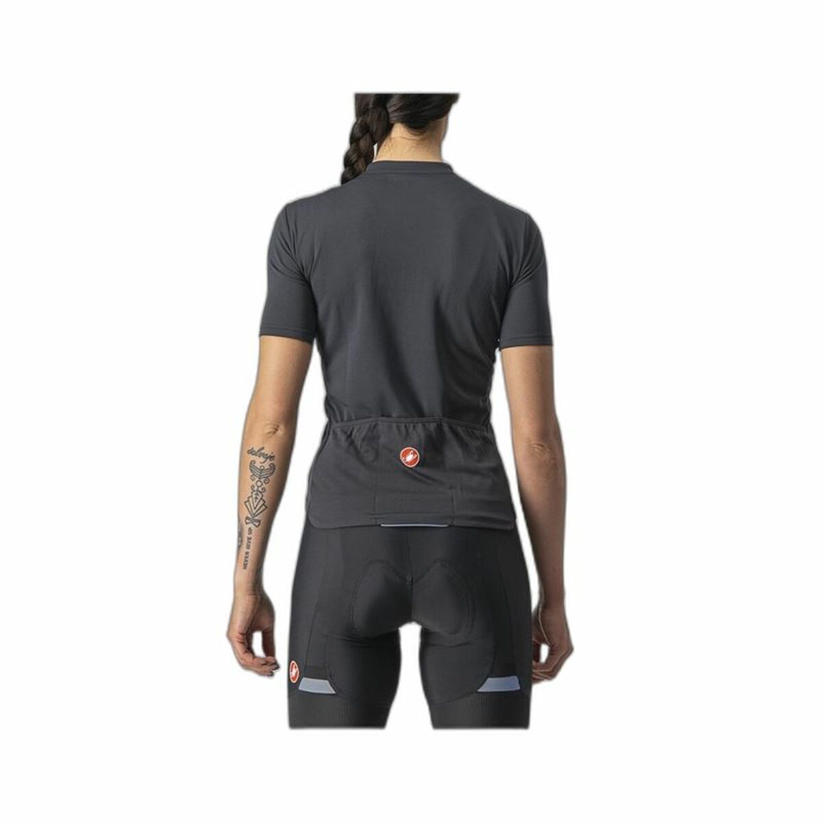 Cycling jersey Castelli Anima 3 Black-4