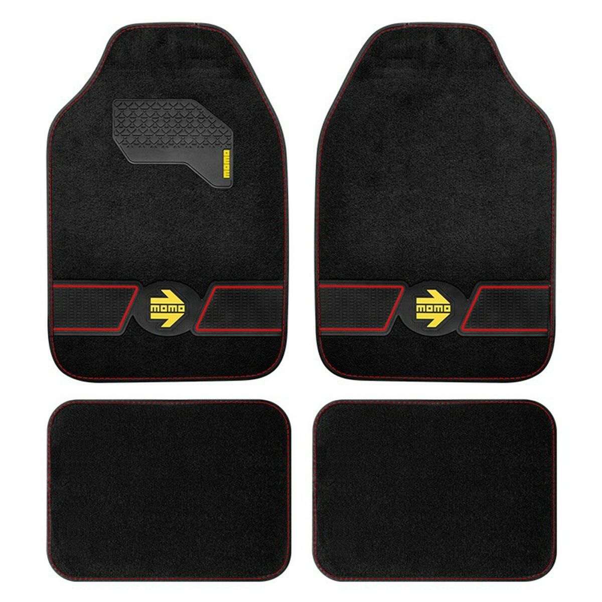 Car Floor Mat Set MOMO MOMLCM4FUBR Universal 4 Pieces-2