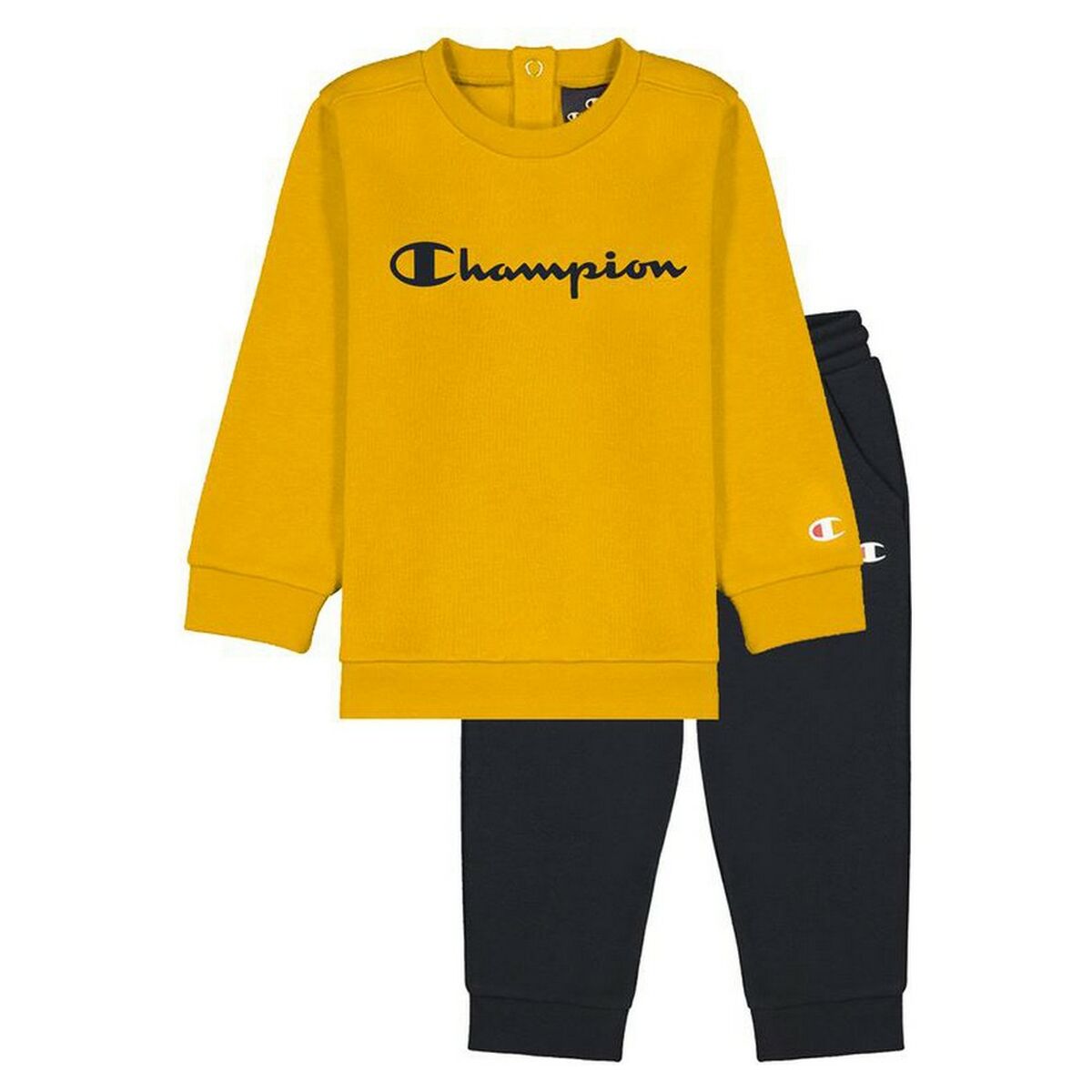 Baby's Tracksuit Champion Crewneck Baby Yellow-0
