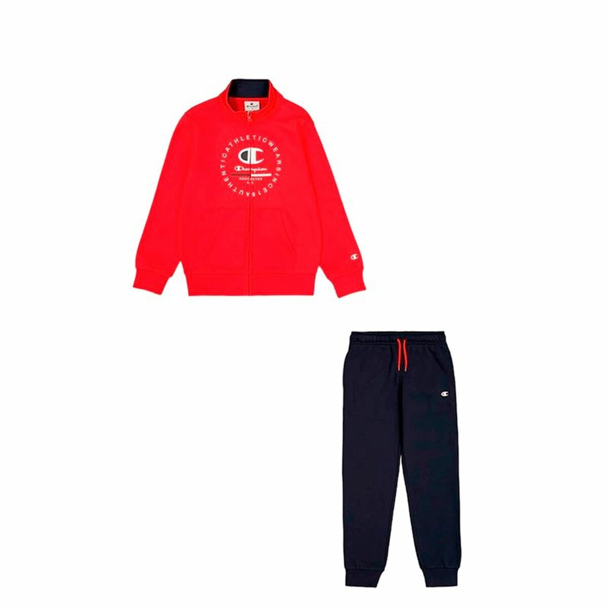 Children's Sports Outfit Champion Blue Red 2 Pieces-0