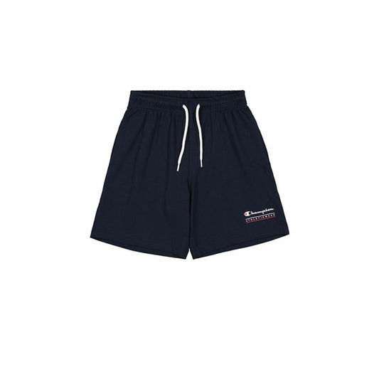 Shorts Champion Navy Blue Children's Men-0