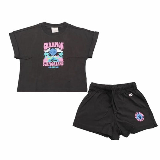 Children's Sports Outfit Champion Black-0