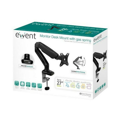 TV Desk Support Ewent EW1515 13"-27" 9 kg-0