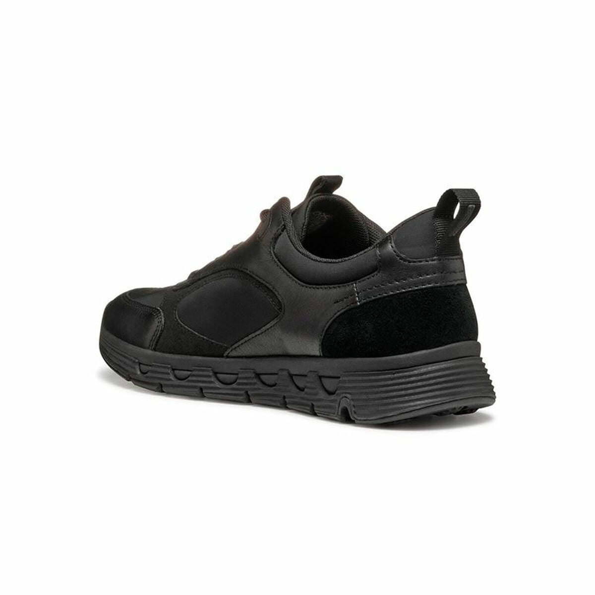 Women's casual trainers Geox Spherica Ecub-4 A Black-4