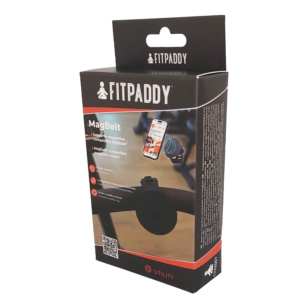 Sports bracelet Fitpaddy Black-1