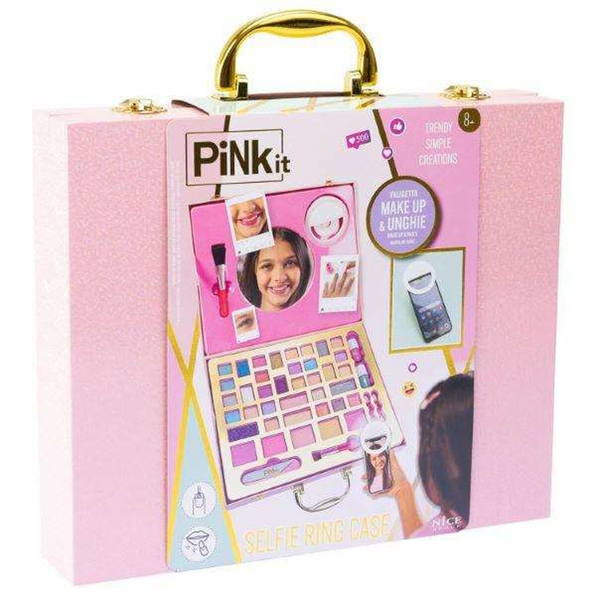 Children's Make-up Set Pink It Selfie-9