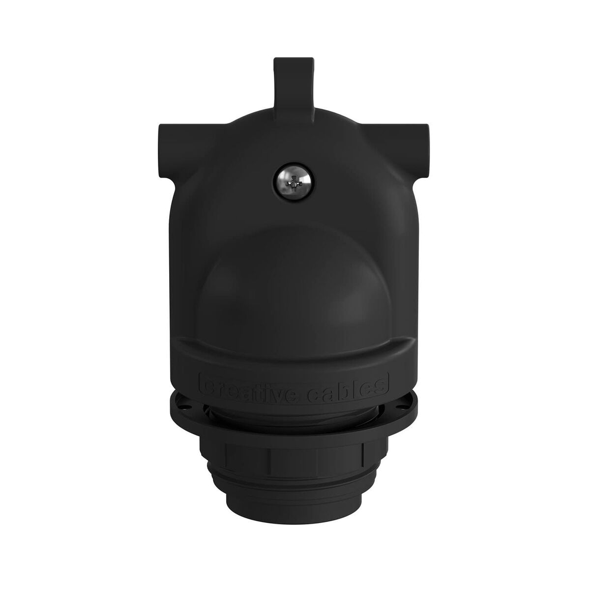 Lamp holder Creative Black E27-6