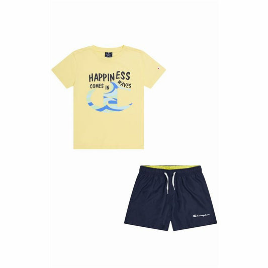 Children's Sports Outfit Champion Essentials Yellow-0
