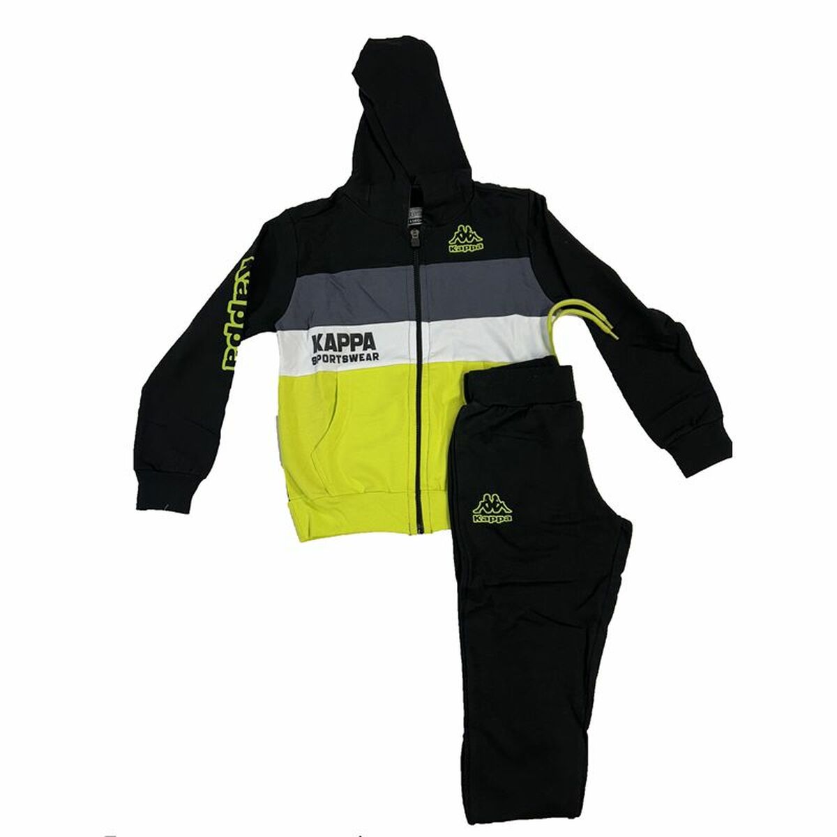 Children’s Tracksuit Kappa 8031T0060 Black-0