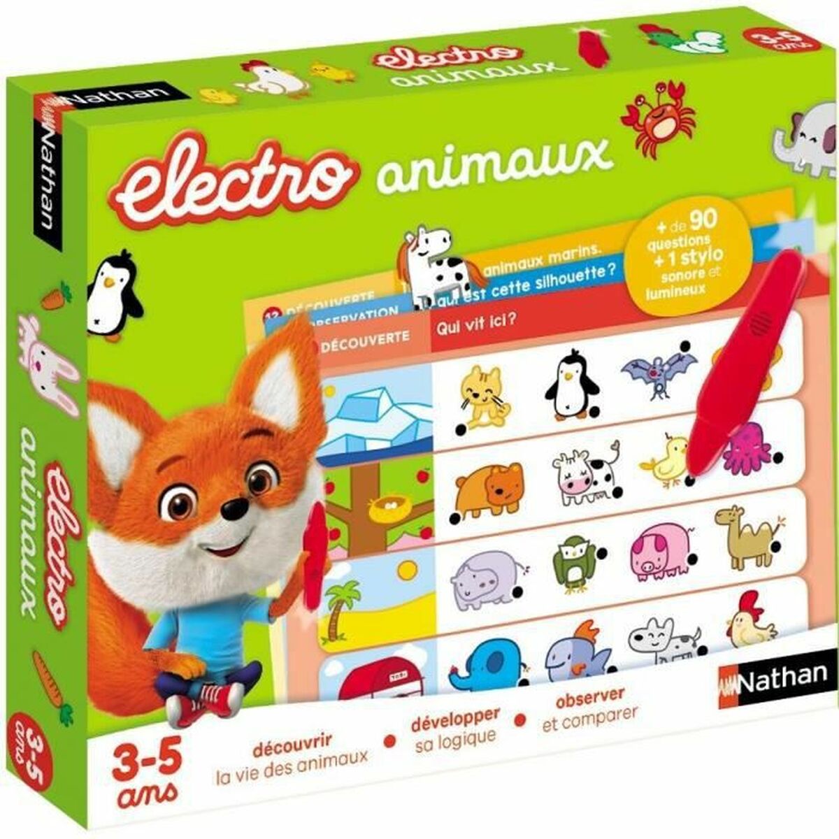 Board game Nathan Electro - Animals-1