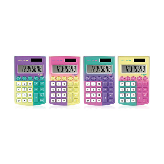 Calculator Milan pokcket Sunset PVC-1