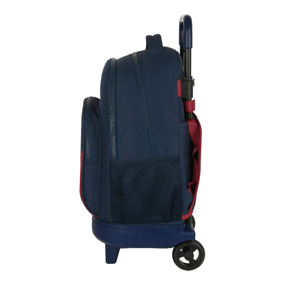 School Rucksack with Wheels F.C. Barcelona Corporativa Blue Maroon (33 x 45 x 22 cm)-2