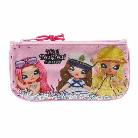 School Case Na!Na!Na! Surprise Sparkles Pink (23 x 11 x 1 cm)-0