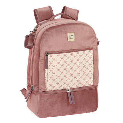 Baby Accessories Backpack Safta Marsala Pink (30 x 43 x 15 cm)-0