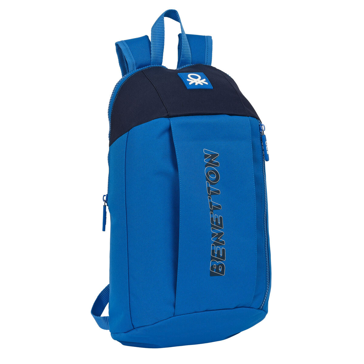Casual Backpack Benetton Deep water Blue 10 L-0