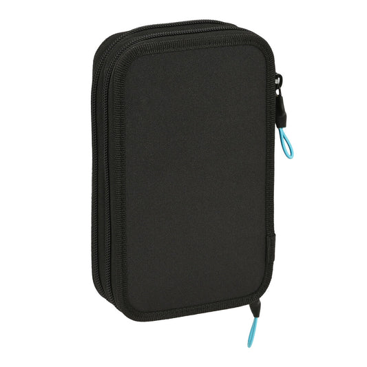 School Case with Accessories El Niño Green bali Black 12.5 x 19.5 x 4 cm (28 Pieces)-1