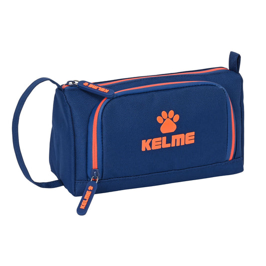 School Case with Accessories Kelme Navy blue Orange Navy Blue 20 x 11 x 8.5 cm (32 Pieces)-0
