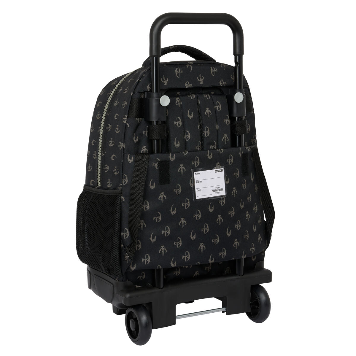 School Rucksack with Wheels The Mandalorian This is the way Black 33 X 45 X 22 cm-1