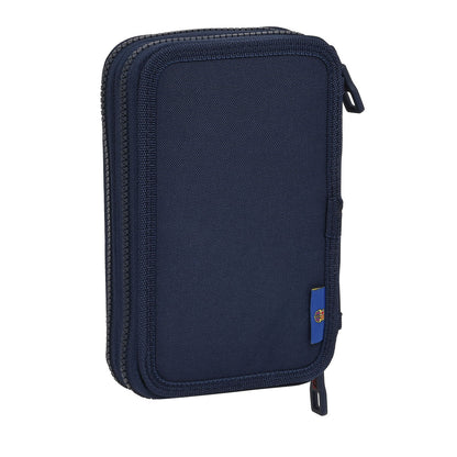School Case with Accessories F.C. Barcelona Navy Blue 12.5 x 19.5 x 4 cm (28 Pieces)-4