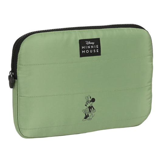 Laptop Cover Minnie Mouse Mint shadow Military green (31 x 23 x 2 cm)-0